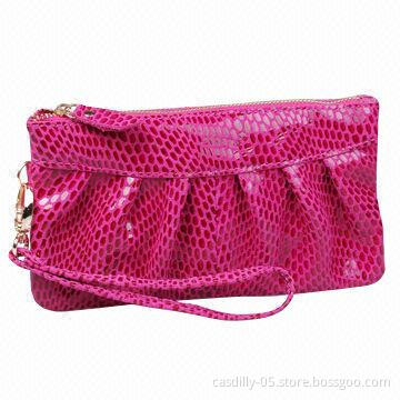 PU Cosmetic Bags with 190T Lining
